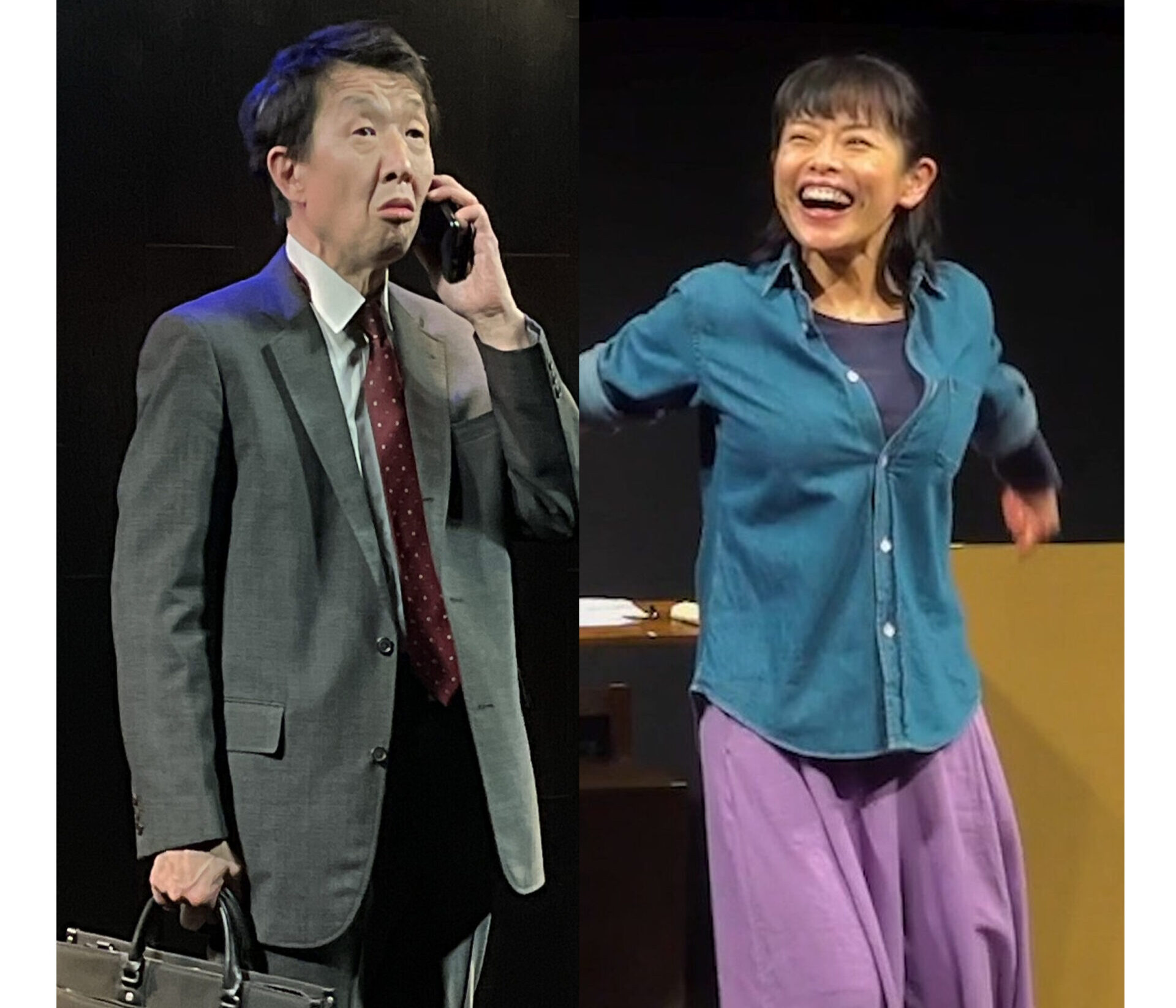 第334回　7月 観劇会「ひとり芝居二本立て」　